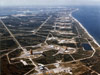 Aerial view of missile row at Kennedy