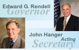 Governor Rendell and Acting Secretary John Hanger