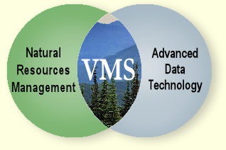 Image of two joined circles to create VMS