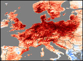 Heat Wave in Western Europe