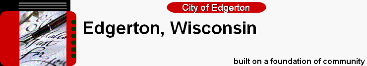 Edgerton, Wisconsin - built on a foundation of community