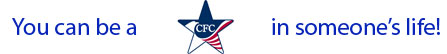 Combined Federal Campaign logo - You can be a star in someone's life!
