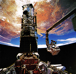 Servicing the Hubble Space Telescope