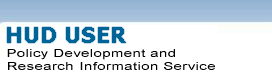 HUD USER - Policy Development and Research's Information Service