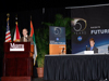 During NASA’s Future Forum in Miami, Carl Walz provides an overview of NASA’s Exploration Program. Walz is director of the Advanced Capabilities Division.