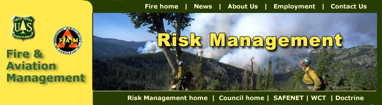 [Headr]  US Forest Service Fire and Aviation Management - Risk Management