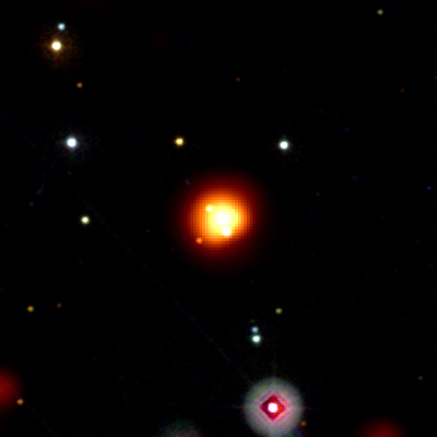 XRT and UVOT Image of GRB 080913.