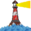 rotating lighthouse beam
