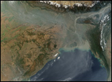 Smog over the Bay of Bengal