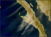 Plumes over Baja California
