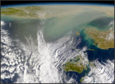 Massive Dust Plume Emanates from China