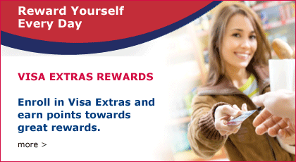 Reward Yourself Everyday with Visa Extras Rewards