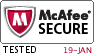 HACKER SAFE certified sites prevent over 99% of hacker crime.