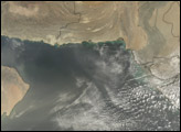 Dust over the Arabian Sea