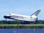 Space Shuttle Atlantis lands at Kennedy