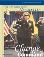 The November/December 2008 Supply Corps Newsletter