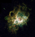 stellar nursery in Galaxy M33