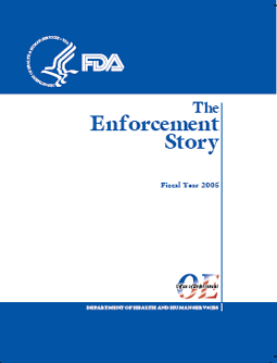 Image of 2005 Enforcement Story Cover 
