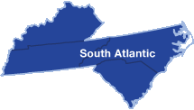 South Atlantic Map