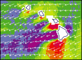 Hawaiian Islands' Wake