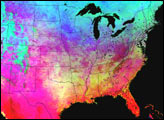 Monitoring the Spread of West Nile Virus with Satellite Data