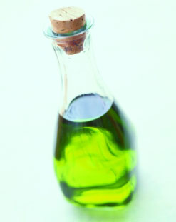 oil in a bottle