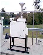 Photo: A PM2.5 air sampling station at the National Energy Technology Laboratory near Pittsburgh.