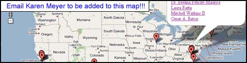 Email Karen Meyer to be added to this map