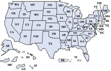 U.S. Map