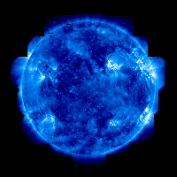 TRACE sun mosaic