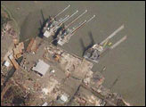 Hurricane Damage: Sabine Pass, TX