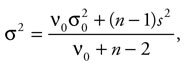 sigma estimation equation