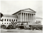 1935 photo of the Supreme Court Building taken when plaza area was under construction.