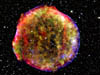 composite image of the Tycho supernova remnant