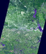 Satellite Images of Houston Metro Area