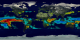 Global monthly average precipitation anomalies for January 1998 from TRMM measurements