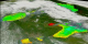 SeaWiFS false color (chlorophyll-phytoplankton levels) ocean and true color land of Detroit for 36 dates from September 15, 1997 to August 2, 1998