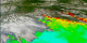 SeaWiFS false color (chlorophyll-phytoplankton levels) ocean and true color land of New York City for 36 dates from September 15, 1997 to August 2, 1998