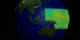 An animation of sea surface temperature and sea surface height anomalies in the Pacific Ocean for the period January 1997 through October 1997.  The data is shown on a rotating globe.