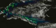 An animation of three-dimensional current velocity in the North Atlantic, where velocity ranges from 30 centimeters per second, shown in blue, to 200 centimeters per second, shown in red