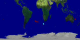 Global sea surface temperature anomaly for the period January 1982 through December 1988, as measured by NOAA AVHRR.  Red regions are 2 to 5 degrees warmer than normal and cyan regions are 2 to 5 degrees colder than normal.  The warm region in the Pacific early in this animation is the El Nino that occurred during the winter of 1982-1983.