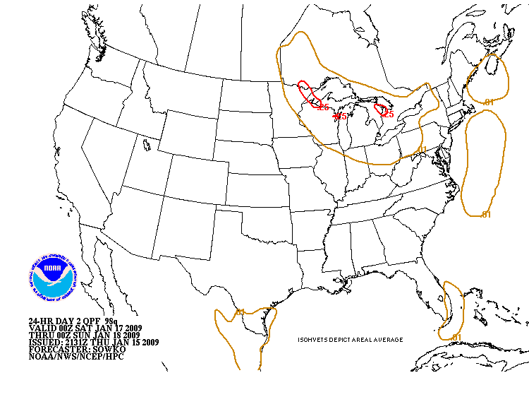 24-Hr Day 2 QPF