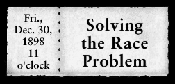 Solving the Race Problem Ticket