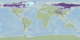 Permafrost regions are shown in shades of lavender while the Greenland ice sheet is shown in light blue.