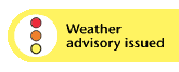 Weather advisory issued - go to UK severe weather warnings