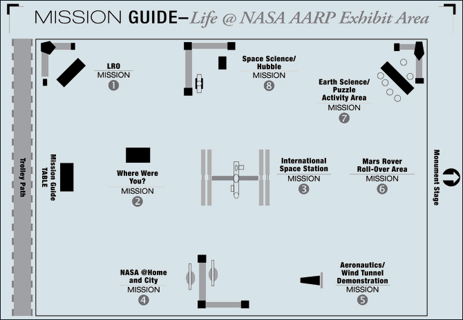 AARP 50th Anniversary Conference Site Plan