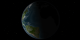  Crescent shaped Earth #1 