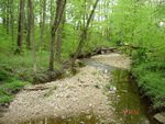 Location 23 - Looking downstream on Gravelly Run from SR 545 bridge