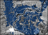 Wet-Season Floods Along the Mekong River