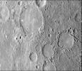 Mercury's Heavily Cratered Surface